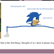 Illustration for article titled The Internet Reacts To The New Sonic